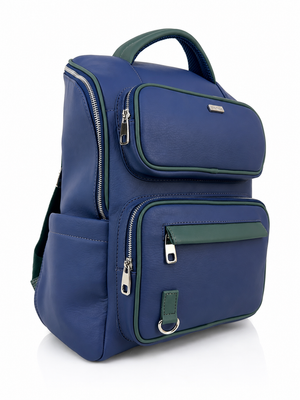 Morral Himalaya grande, color azul y verde