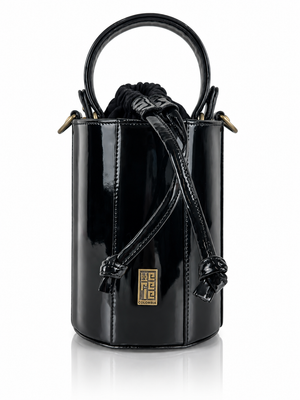 Cartera manos libres Dunna Charol, vista 2