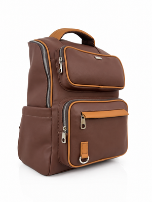 Morral Himalaya grande, color café y camel