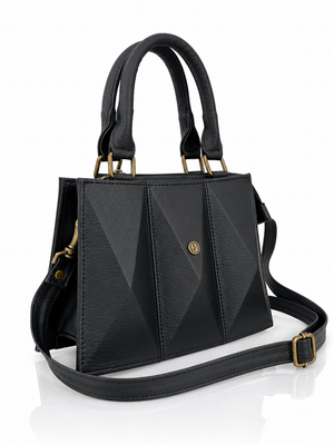Cartera manos libres mini Praga, color negro