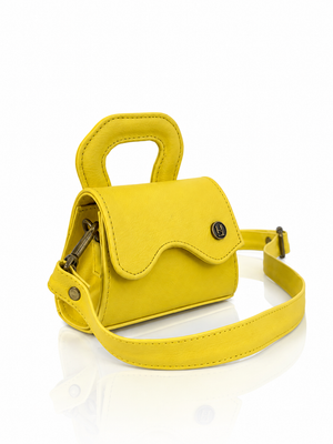 Cartera manos libres Candy, color amarillo
