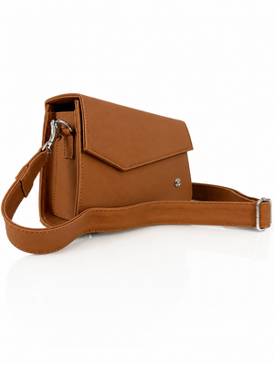 Bolso manos libres Mercurio, color miel