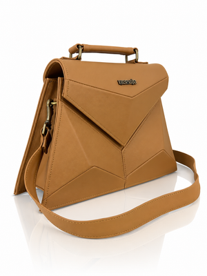 Cartera manos libres Manila Bag, color miel
