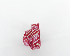 Straps Cebra, color rojo y rosado