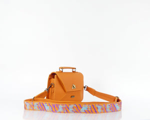 Cartera manos libres mini Victoria edición especial, color naranja