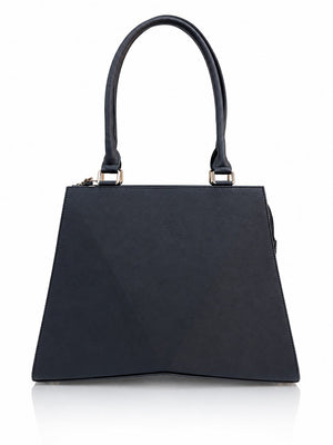 Cartera de mano Italia color negro de Hereje, colección Siete Colores