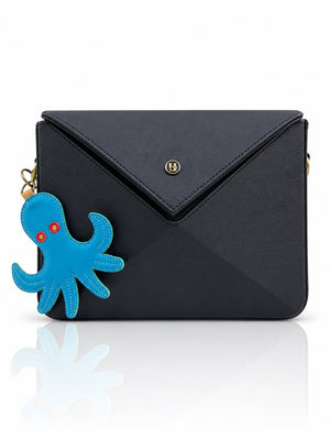 Cartera manos libres Nina color negro de Hereje, colección Siete Colores