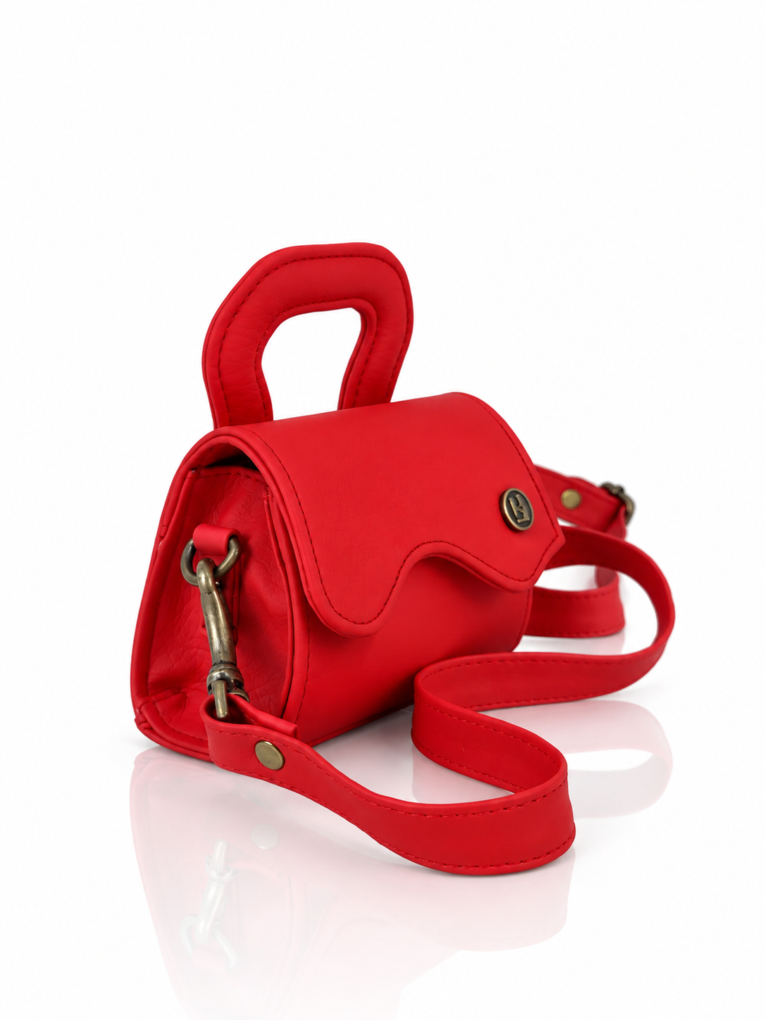 Cartera manos libres Candy, color rojo