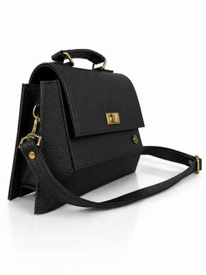 Cartera manos libres mini Lucca, color negro