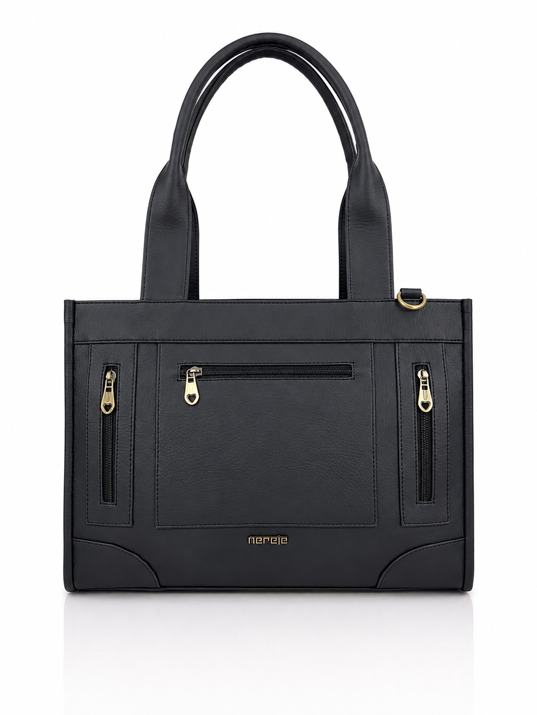 Cartera manos libres Totti grande, color negro