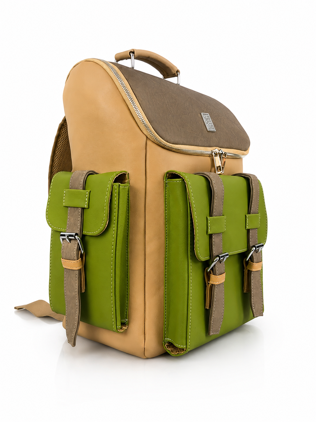 Morral Everest edición especial, color taupe y verde