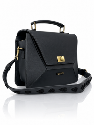 Cartera manos libres Victoria grande edición especial, color negro