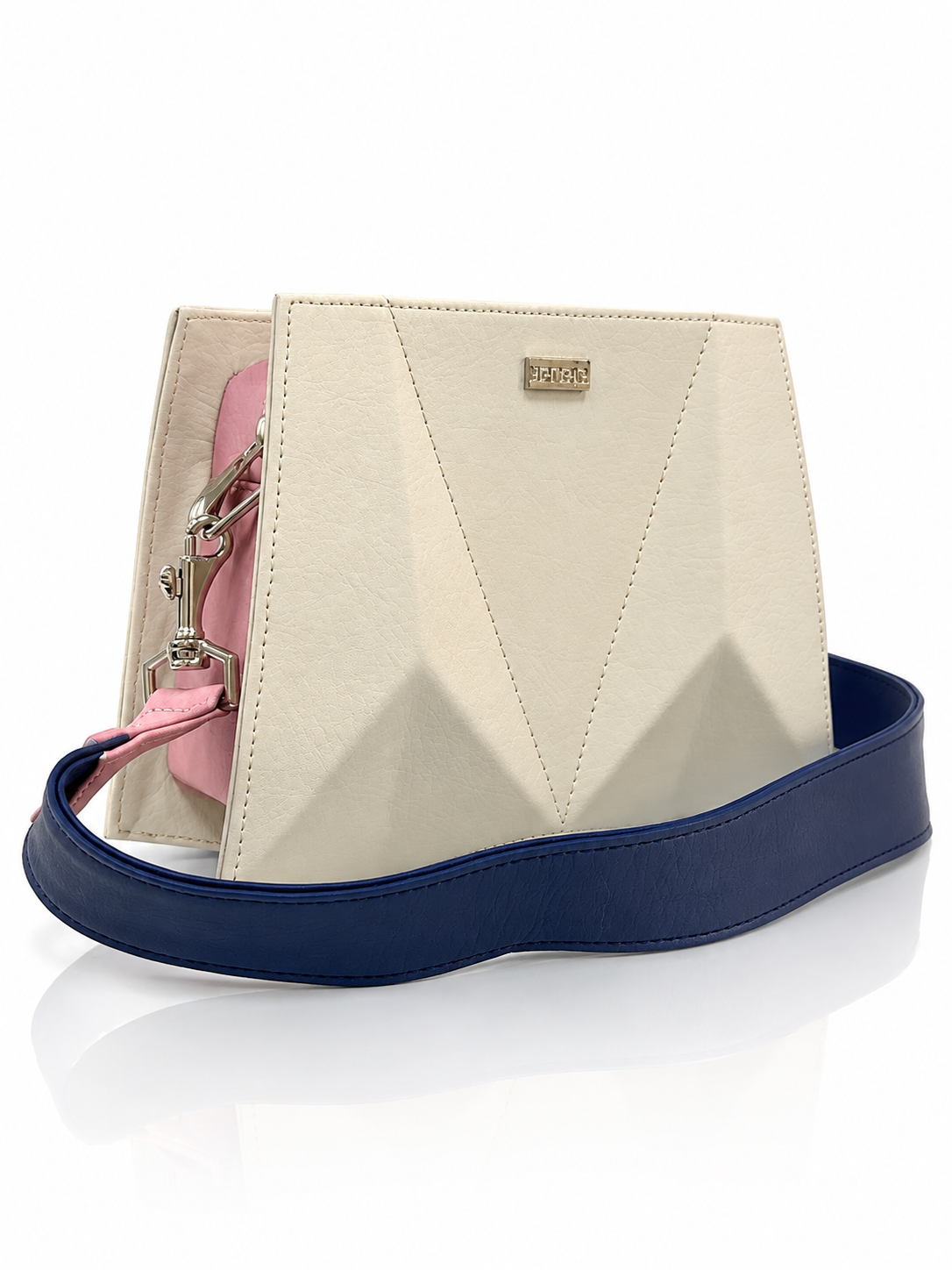 Manos libres Francia, color beige y rosado