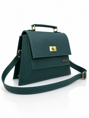 Cartera manos libres Lucca, color verde