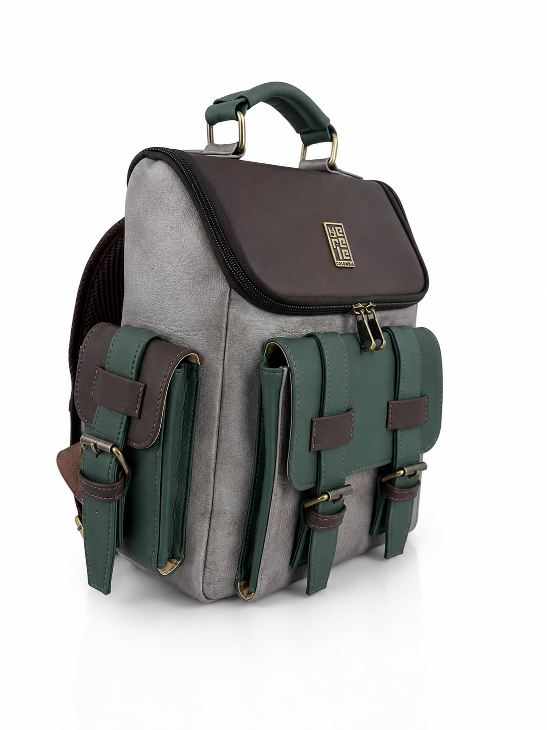 Morral Everest mini, color café y safari