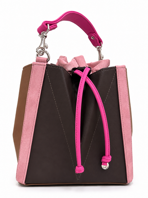 Cartera manos libres Egipto, color café y miel