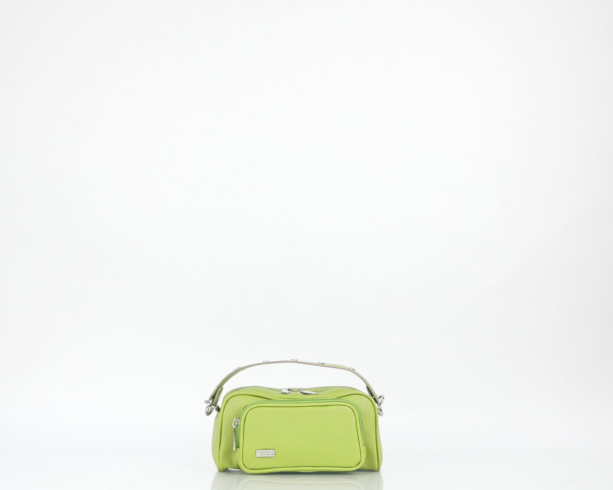 Cartera Atenas, color verde oliva