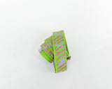 Straps Cebra, color verde y lila