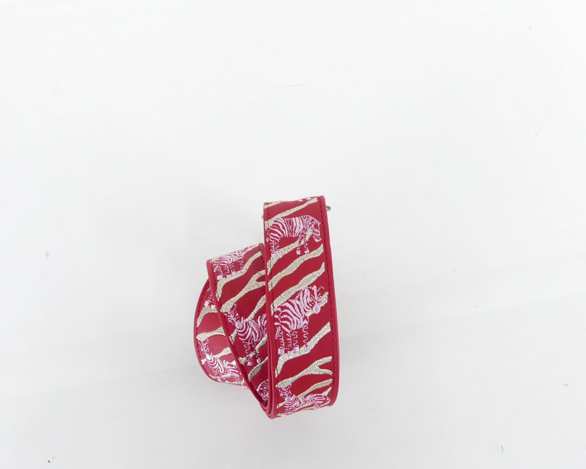 Straps Cebra, color rojo y rosado