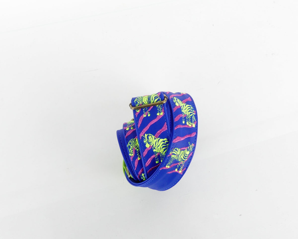 Straps Cebra, color azul rey y verde