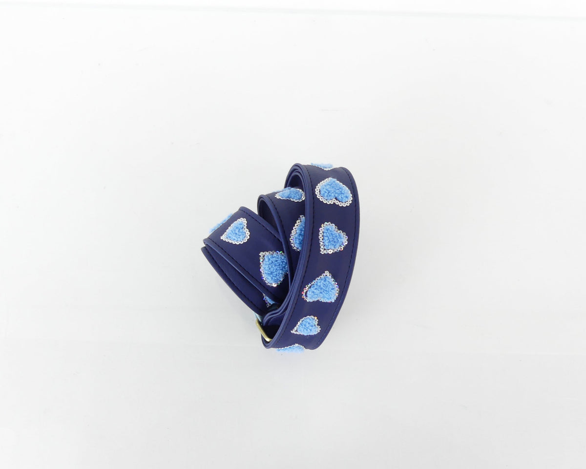 Straps Corazón, color azul