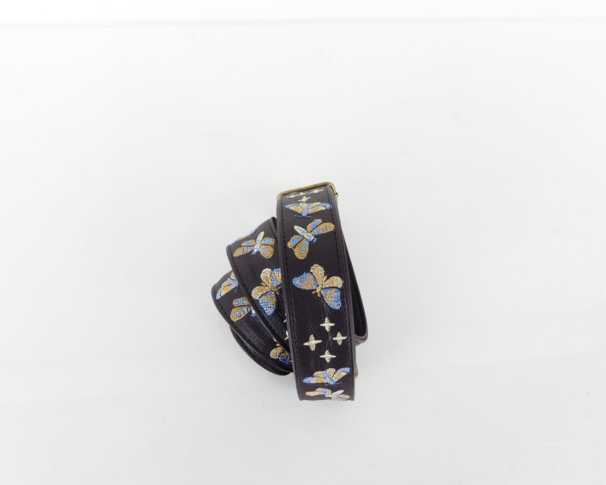 Straps Mariposa, color café y beige