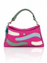 Cartera manos libres Japón color fucsia de Hereje, colección Siete Colores