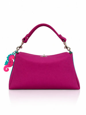 Cartera manos libres Japón color magenta de Hereje, colección Siete Colores
