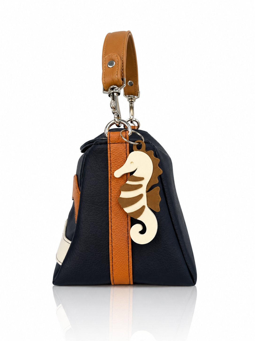 Cartera manos libres Japón color negro de Hereje, colección Siete Colores