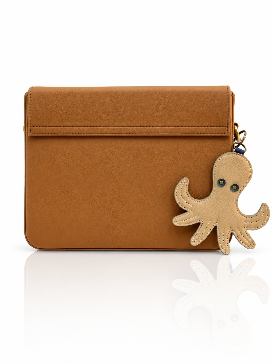 Cartera manos libres Nina color camel de Hereje, colección Siete Colores