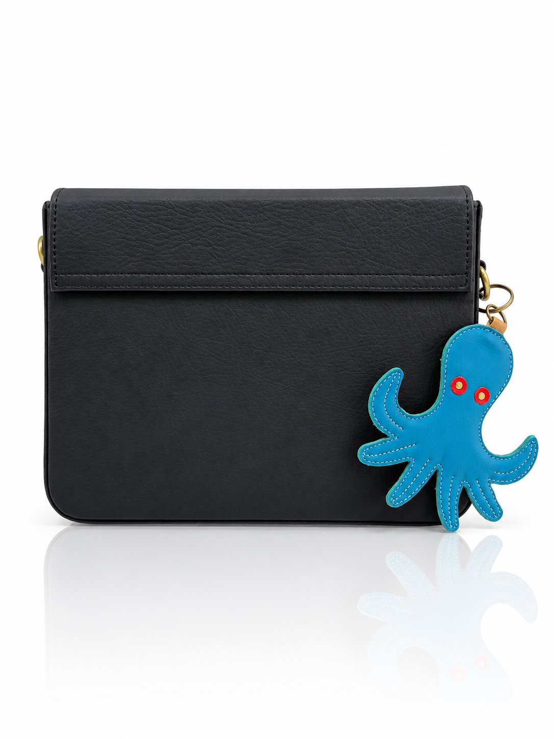 Cartera manos libres Nina color negro de Hereje, colección Siete Colores
