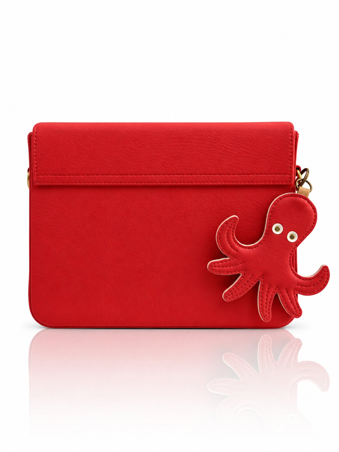 Cartera manos libres Nina color rojo de Hereje, colección Siete Colores