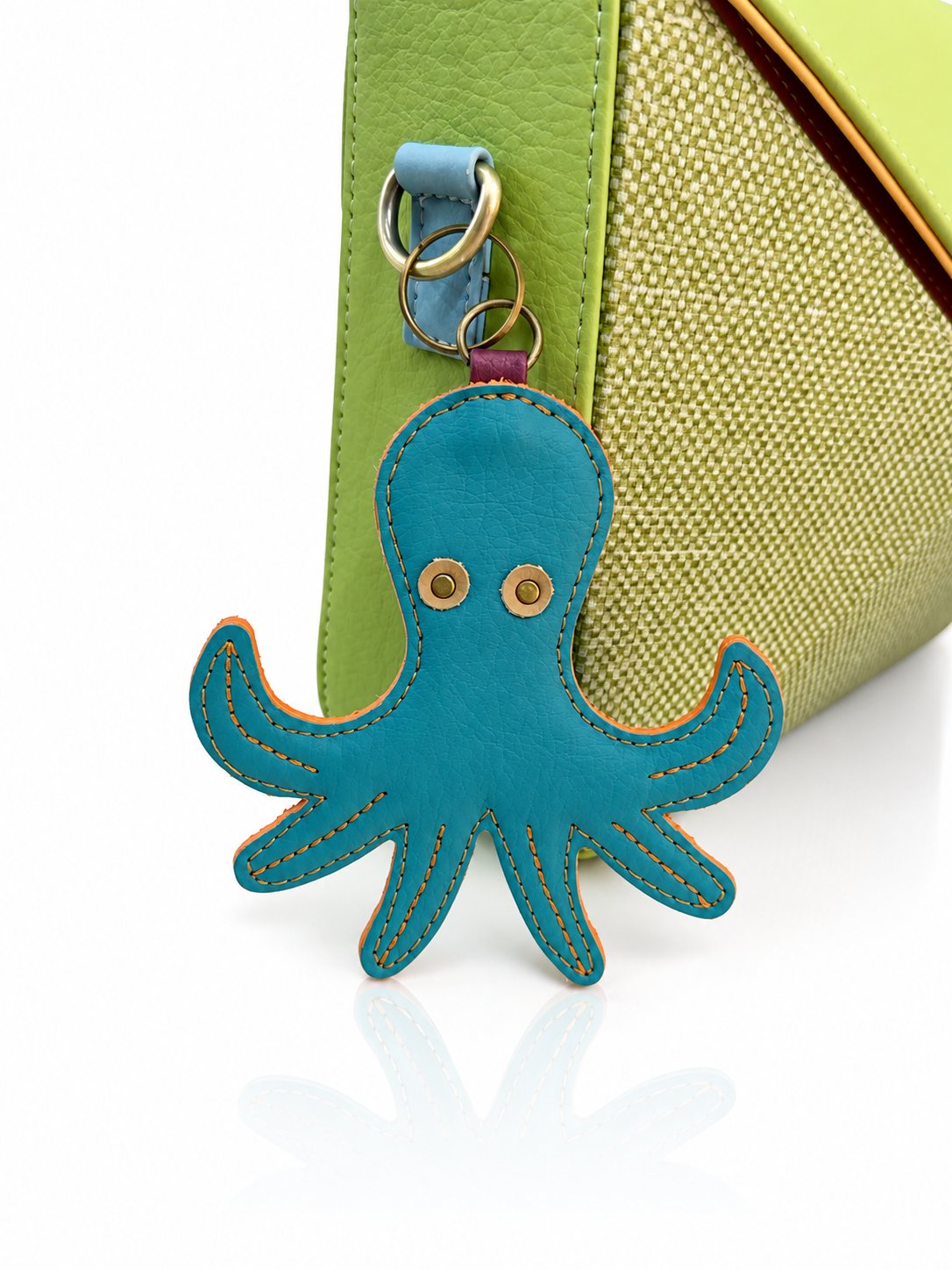 Cartera manos libres Nina color verde lima de Hereje, colección Siete Colores